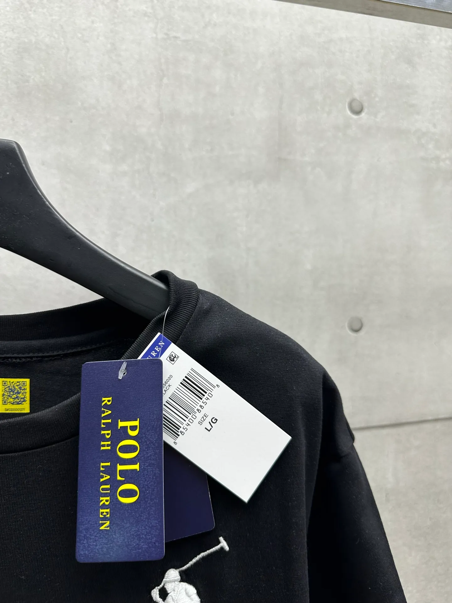 P150 #011 Ralph lauren Ralph Lauren series uses 260G high-definition fabrics, Behringer 1000-needle embroidery restores ZP, complete three-label accessories, color: white, black, size: S M L XL